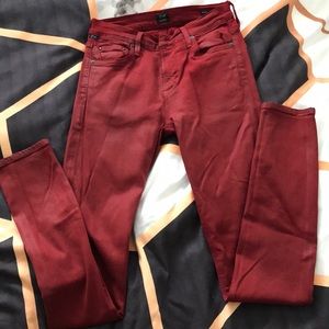 Citizen’s of Humanity “Rocket” Waxed Jeans